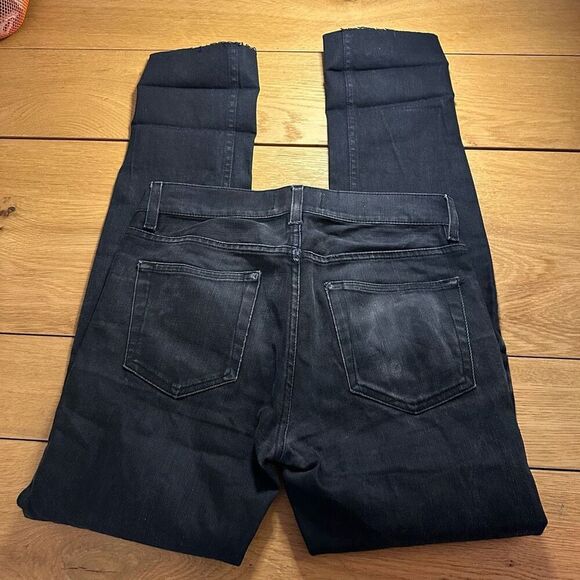 Acne studios ace cash black raw hem jeans 28 - Picture 8 of 10